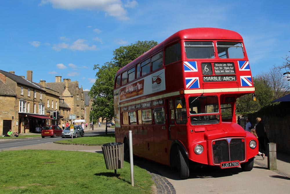 bus trips around england