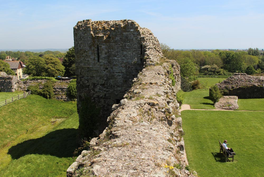 East Tower, Pevensey Castle, Pevensey Beautiful England Photos